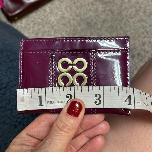 Coach patent leather card wallet - Picture 5 of 6